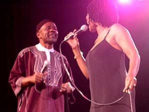 Caiphus and Letta Mbulu
© Eugene Arries